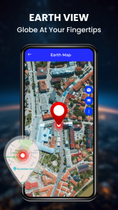 اسکرین شات برنامه Street View Earth Map Live GPS 2