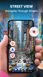 اسکرین شات برنامه Street View Earth Map Live GPS 1