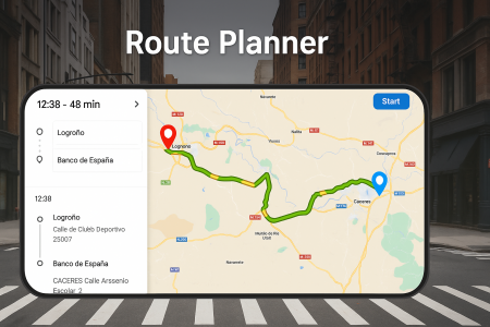 اسکرین شات برنامه Street View Maps Live Camera 2