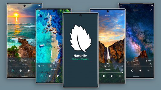 اسکرین شات برنامه Naturify -HD Nature Wallpapers 1