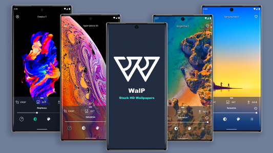 اسکرین شات برنامه WalP - Stock HD Wallpapers 1