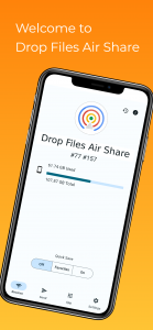 اسکرین شات برنامه Airdrop - Drop Files Air Share 1