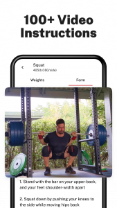 اسکرین شات برنامه StrongLifts Weight Lifting Log 3