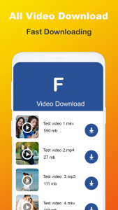 اسکرین شات برنامه HD Tube Video Downloader 3