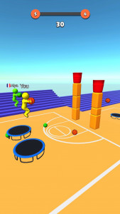 اسکرین شات بازی Jump Dunk 3D 1