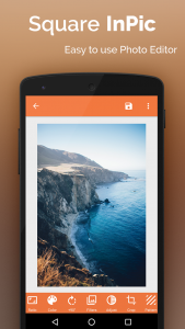 اسکرین شات 1 برنامه Square InPic - Photo Editor &