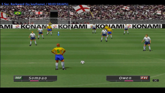 اسکرین شات بازی فوتبال 2002 پلی استیشن 1 7