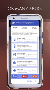 اسکرین شات برنامه Wallpaper Changer (Adaptive) 5