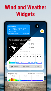 اسکرین شات 6 برنامه Windfinder: Wind & Weather map