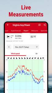 اسکرین شات برنامه Windfinder: Wind & Weather map 5