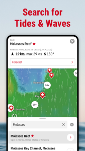 اسکرین شات 7 برنامه Windfinder: Wind & Weather map