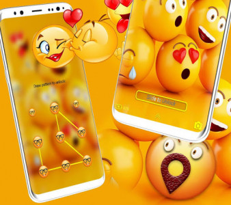 اسکرین شات برنامه Cool Emoji Launcher Theme 5