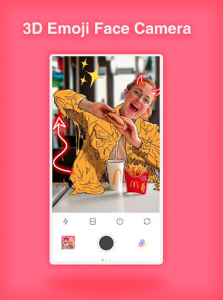 اسکرین شات برنامه 3D Emoji Face Camera - Filter For Tik Tok Emoji 2
