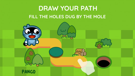اسکرین شات 1 بازی Pango: Draw & Connect Paths