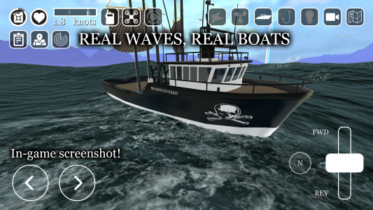 اسکرین شات بازی Ship Simulator: Fishing Game 2