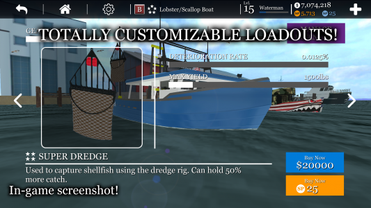 اسکرین شات بازی Ship Simulator: Fishing Game 5