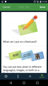 اسکرین شات برنامه Cram.com Flashcards 3