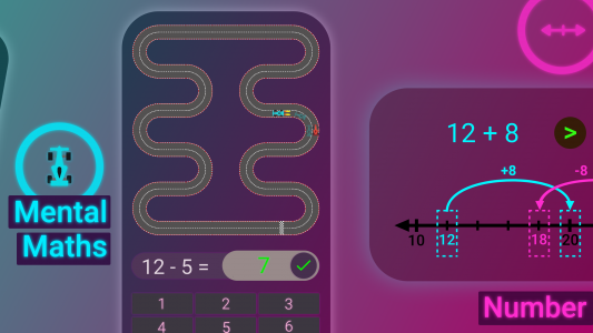 اسکرین شات 5 بازی Math Games: Play, Learn & Win