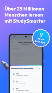 اسکرین شات 1 برنامه StudySmarter: Study & revision