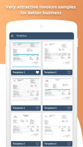اسکرین شات 7 برنامه Invoice Generator and Estimate