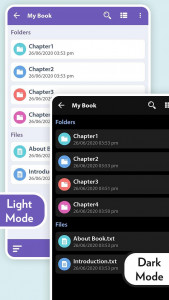 اسکرین شات 7 برنامه WriteDown: Write Books, Novels