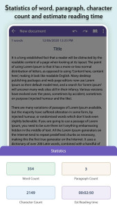 اسکرین شات 6 برنامه WriteDown: Write Books, Novels