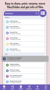 اسکرین شات 3 برنامه WriteDown: Write Books, Novels