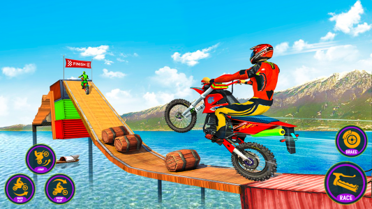 اسکرین شات بازی Bike Stunt Racing Bike Game 4