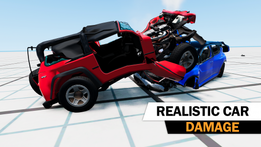 اسکرین شات بازی Stunt Car Crash Simulator 3D 1