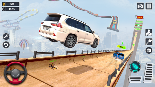 اسکرین شات 7 بازی Car Stunt Games : Car Games 3D