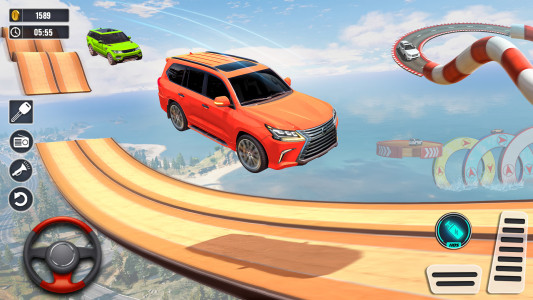 اسکرین شات 5 بازی Car Stunt Games : Car Games 3D