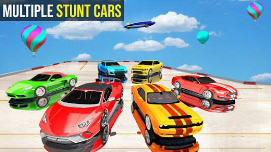 اسکرین شات بازی Mega Ramp Car Racing Stunt Free New Car Games 2021 5