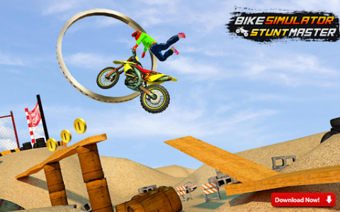 اسکرین شات برنامه Stuntman Mega Bike Ramp Car Game 5