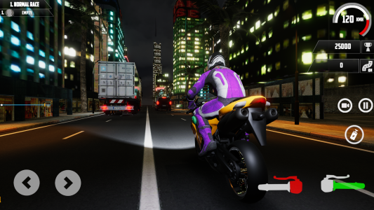 اسکرین شات بازی Highway Bike Traffic Racer 3D 7