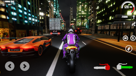 اسکرین شات بازی Highway Bike Traffic Racer 3D 3