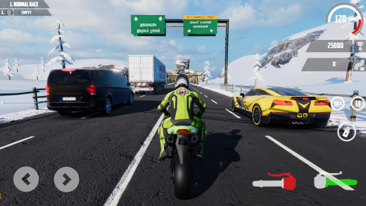 اسکرین شات بازی Highway Bike Traffic Racer 3D 6