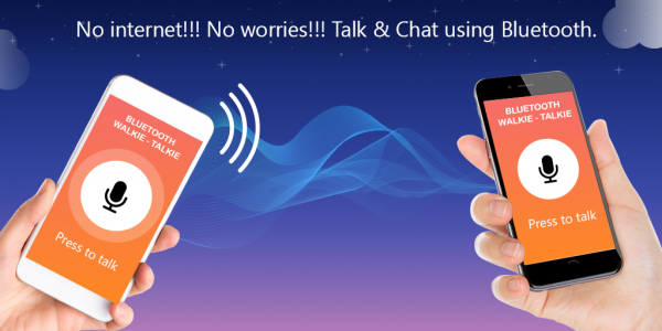 اسکرین شات برنامه Bluetooth Walkie Talkie & Chat 4