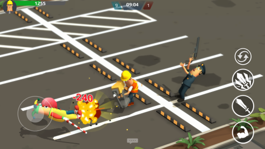اسکرین شات 5 بازی War Job: Toilet Battle
