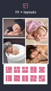 اسکرین شات برنامه Baby Pics Collage Photo Editor 1