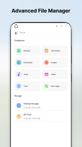 اسکرین شات 3 برنامه Android 16 Style Launcher