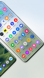 اسکرین شات 2 برنامه Android 16 Style Launcher