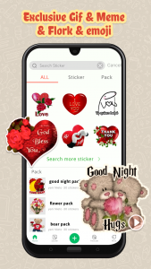 اسکرین شات برنامه HD Sticker&Pack WAStickersApps 2