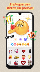 اسکرین شات برنامه HD Sticker&Pack WAStickersApps 3