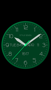 اسکرین شات 3 برنامه Modern Analog Clock-7