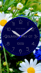 اسکرین شات برنامه Modern Analog Clock-7 2