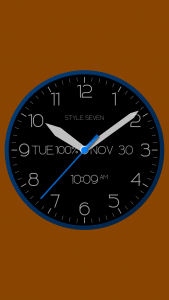 اسکرین شات برنامه Modern Analog Clock-7 4