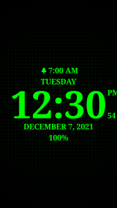 اسکرین شات برنامه Alarm Digital Clock-7 1