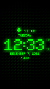 اسکرین شات برنامه Alarm Digital Clock-7 4