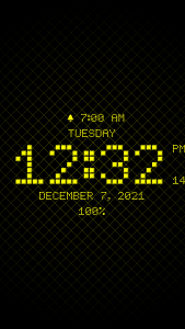 اسکرین شات برنامه Alarm Digital Clock-7 2