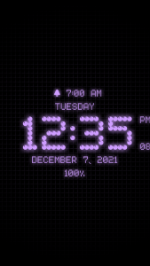اسکرین شات برنامه Alarm Digital Clock-7 5